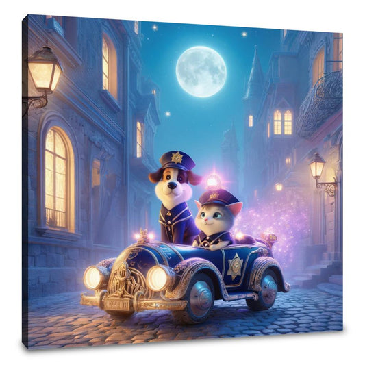 Moonlit Patrol Canvas - Main Image