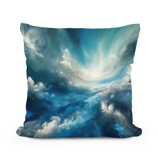 Celestial Seas Cotton Cushion - Main Image