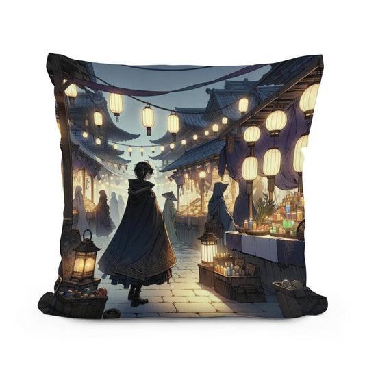 Enchanted Market Cotton Cushion - Main Image
