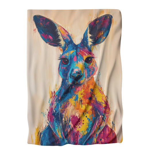 Kangaroo Dreamscape Blanket - Main Image