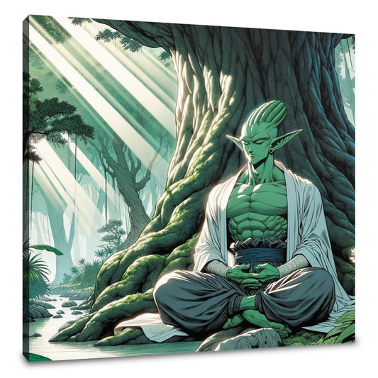 Verdant Wisdom Canvas - Main Image