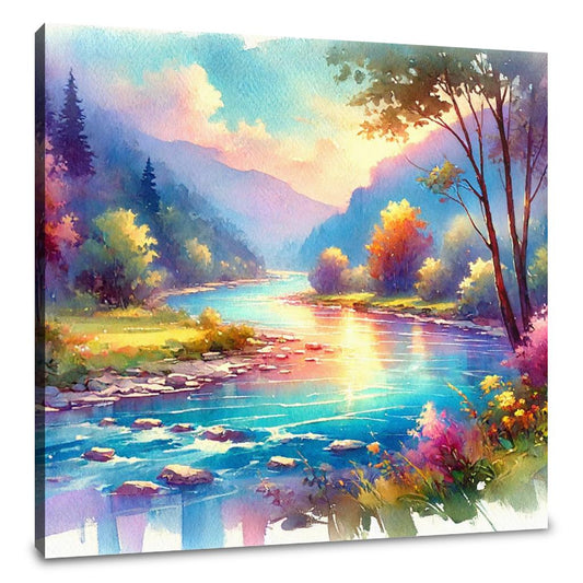 Magical River Canvas - Main Image