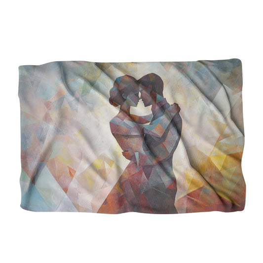 Geometric Romance Dance Blanket - Main Image