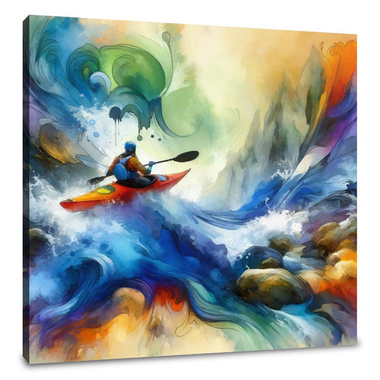Rapids Rhapsody Canvas - Main Image