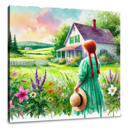 Anne's Dreamy Countryside Canvas - Main Image