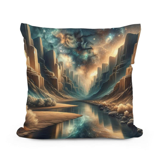 Cosmic Canyon Cotton Cushion - Main Image