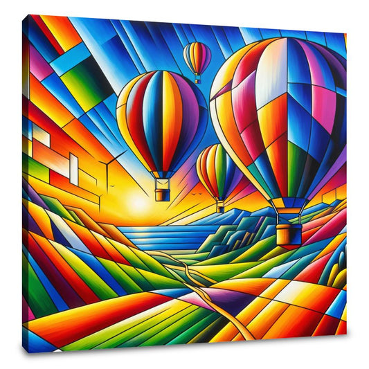 Cubist Odyssey Canvas - Main Image