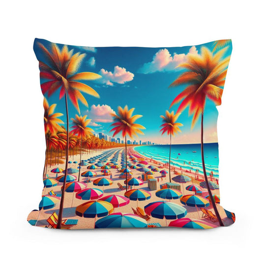 Sunny Miami Bliss Cotton Cushion - Main Image