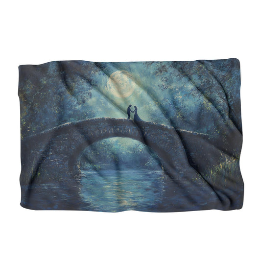 Midnight Bridge Dreams Blanket - Main Image
