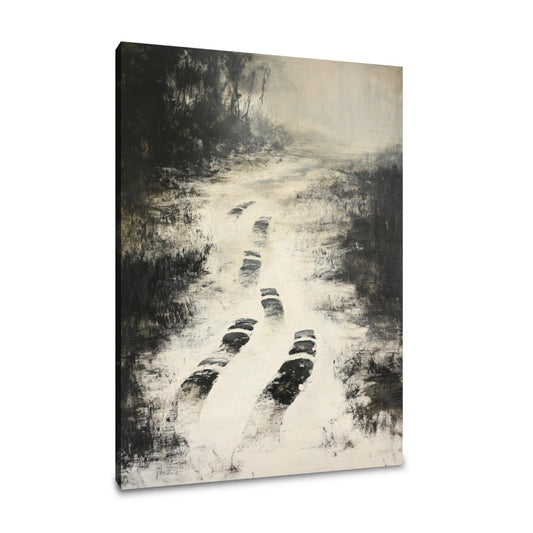 Disappearing Footprints Canvas - Main Image