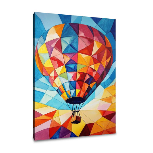 Geometric Hot Air Canvas - Main Image