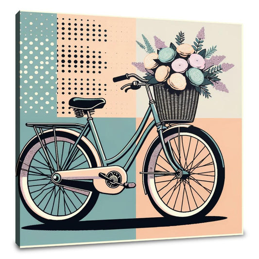 Floral Ride Canvas - Main Image