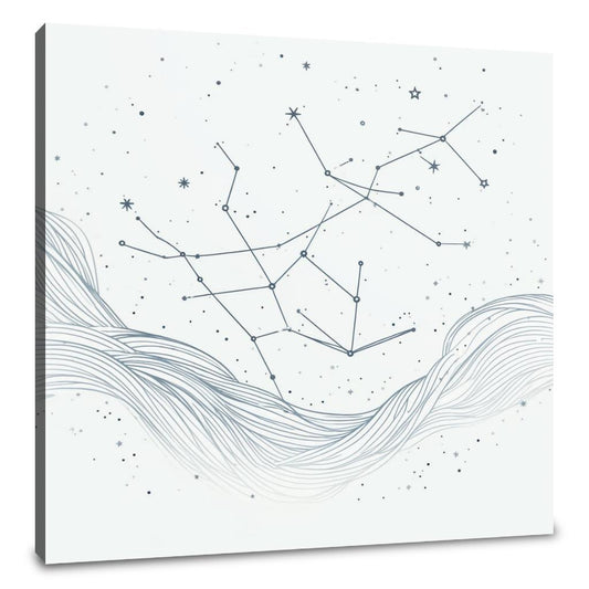 Galactic Lines Canvas - Main Image