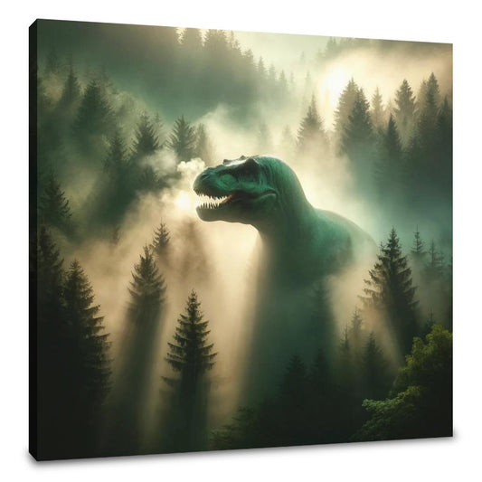 Misty Dawn T. Rex Canvas - Main Image