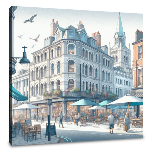Above Bar Street Canvas - Main Image