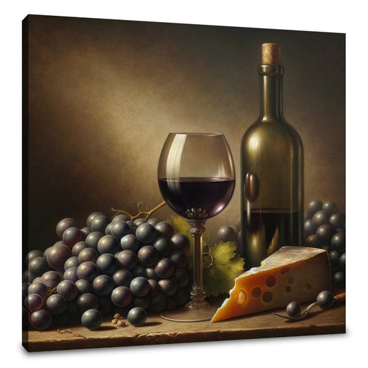 Vintage Vino Canvas - Main Image