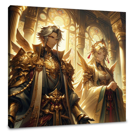Temple Guardians Canvas - Main Image