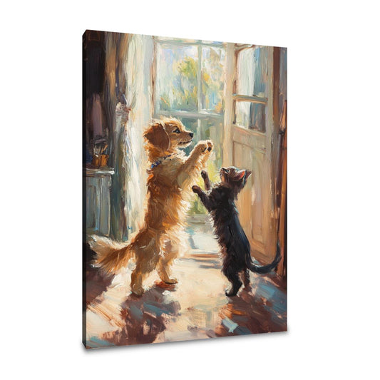Curious Companions Canvas - Main Image