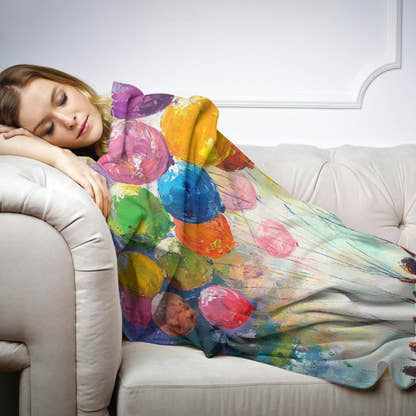 Balloon Dreams Blanket - Secondary Image