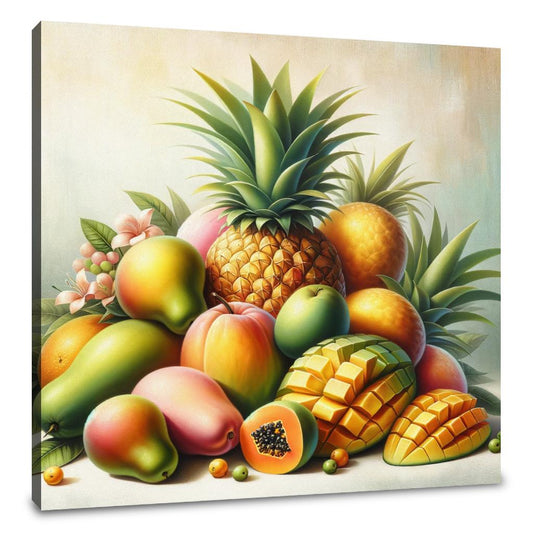 Tropical Fruit Serenade Canvas - Main Image