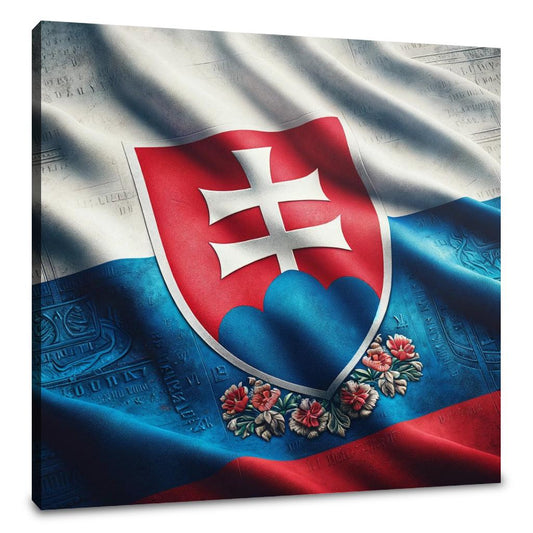 Slovakia Emblem Canvas - Main Image