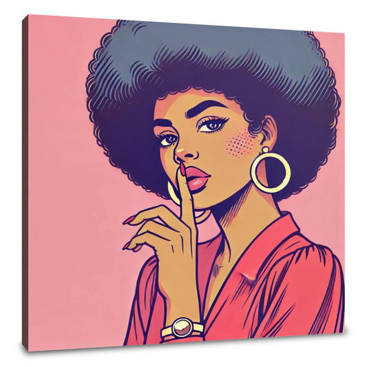 Mysterious Silence Canvas - Main Image