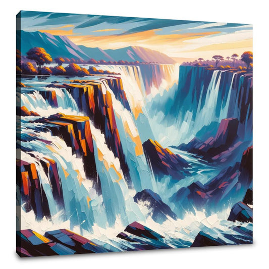 Victoria Falls Power Canvas - Main Image