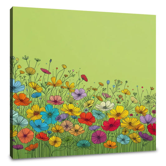 Spring Awakening in Colorful Canvas - Main Image