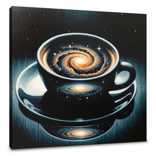 Cosmic Crema Espresso Canvas - Main Image