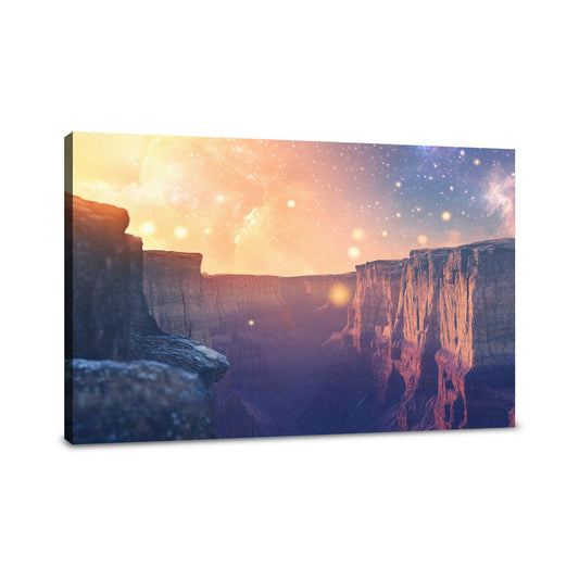 Celestial Canyon Canvas - Main Image