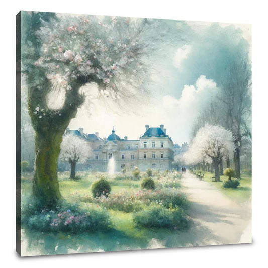 Luxembourg Serenity Paris Canvas - Main Image
