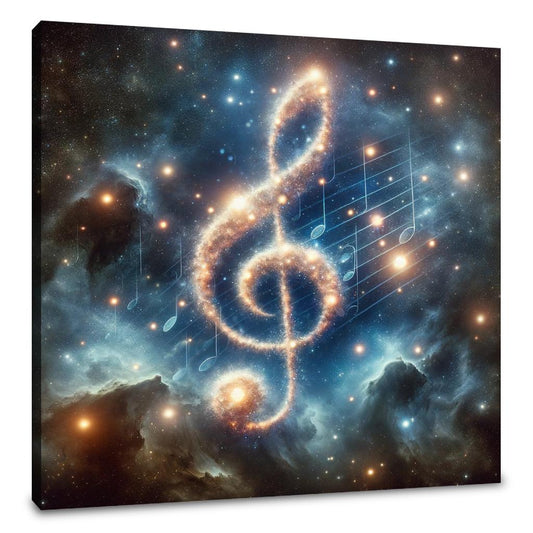 Cosmic Symphony Canvas - Main Image