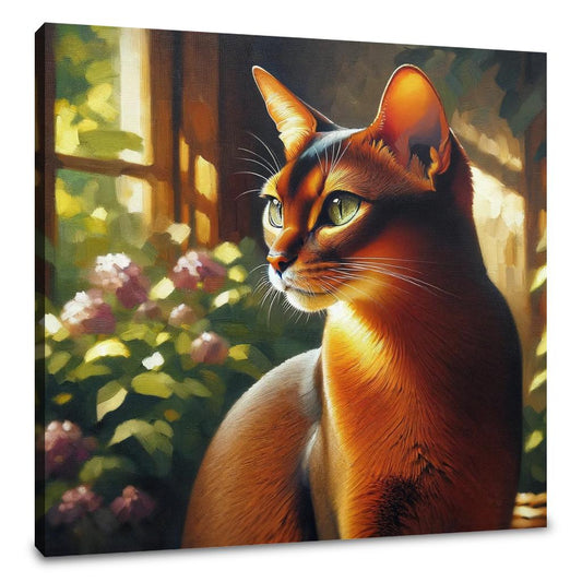 Abyssinian Tranquility Canvas - Main Image