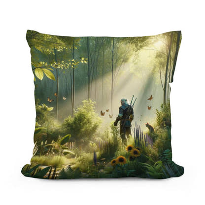Whispering Forest Cotton Cushion - Main Image