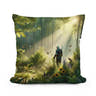 Whispering Forest Cotton Cushion - Main Image