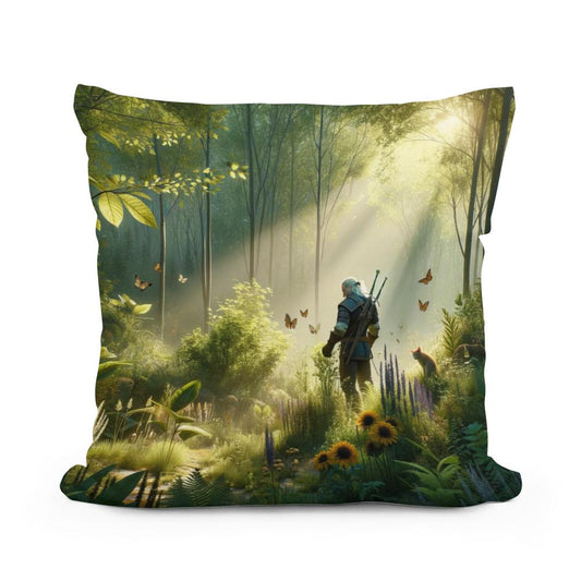 Whispering Forest Cotton Cushion - Main Image