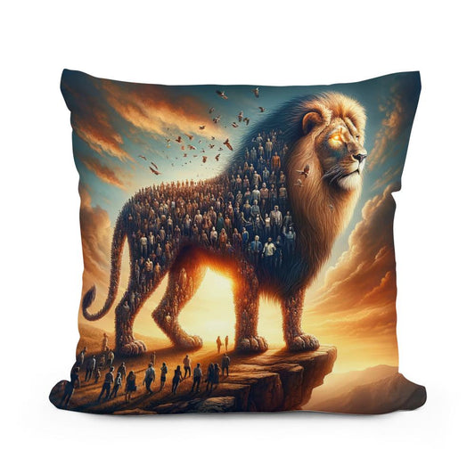 Lion's United Loyalty Cotton Cushion - Main Image