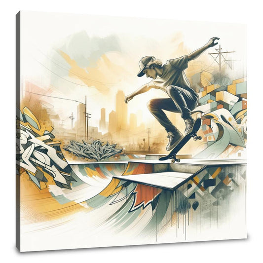 Skate and Spray Canvas - Main Image