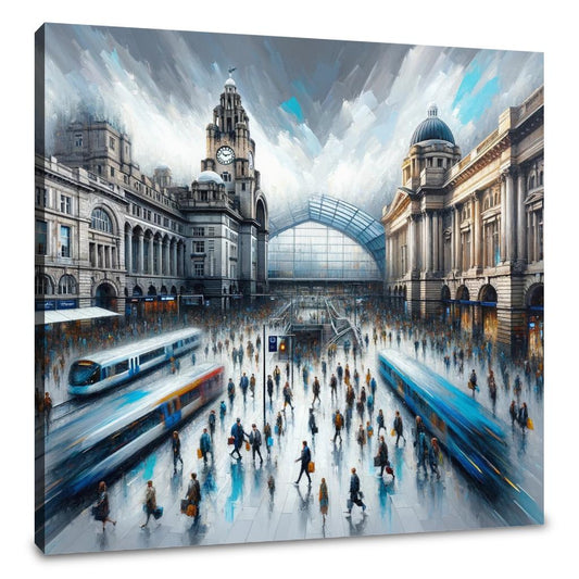 Lime Street Passage Canvas - Main Image