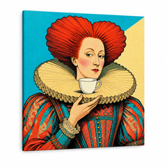 Elizabeth I — Ruff as Saucer Canvas - Main Image