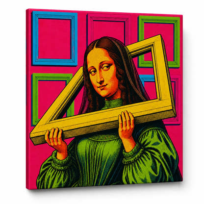 Mona Lisa — Frame Burden Canvas - Main Image