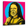 Mona Lisa — Under Scrutiny Canvas - Main Image