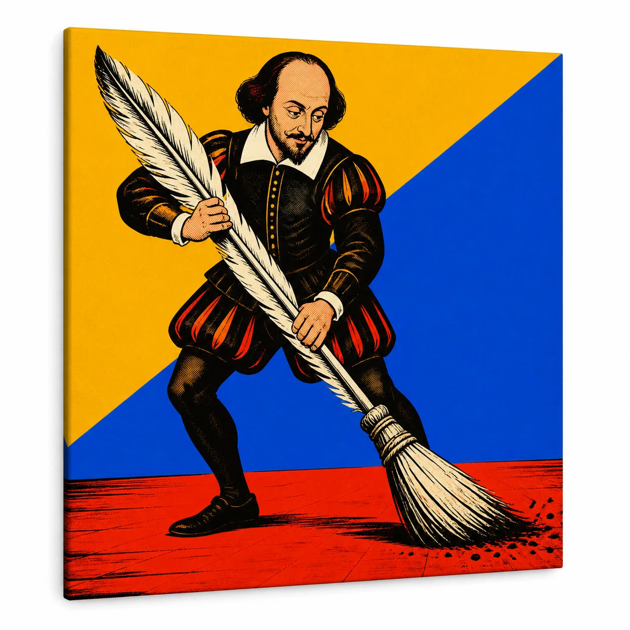 Shakespeare — Quill Work Canvas - Main Image
