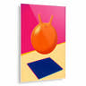 Space Hopper Shadow acrylic print on white background