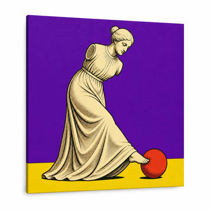 Venus de Milo — Kicks Back Canvas - Main Image