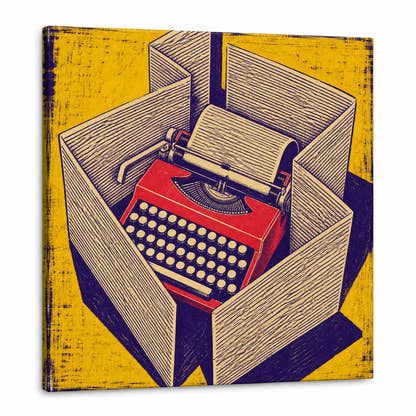 Walls Of Words Canvas - Main image