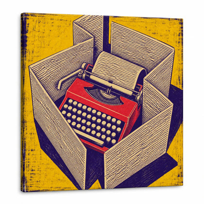 Walls Of Words Canvas - Main image