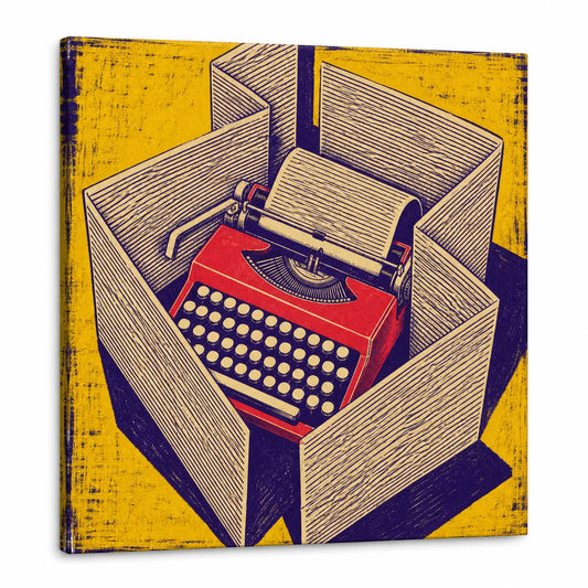 Walls Of Words Canvas - Main image