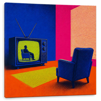 Watching The Watcher Canvas - Main image