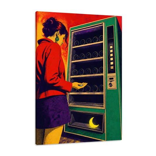 Buying The Moon Canvas - Main image